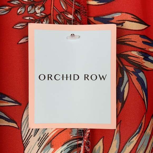 Orchid Row Floral Printed Maxi Chiffon Kimono - Picture 9 of 9